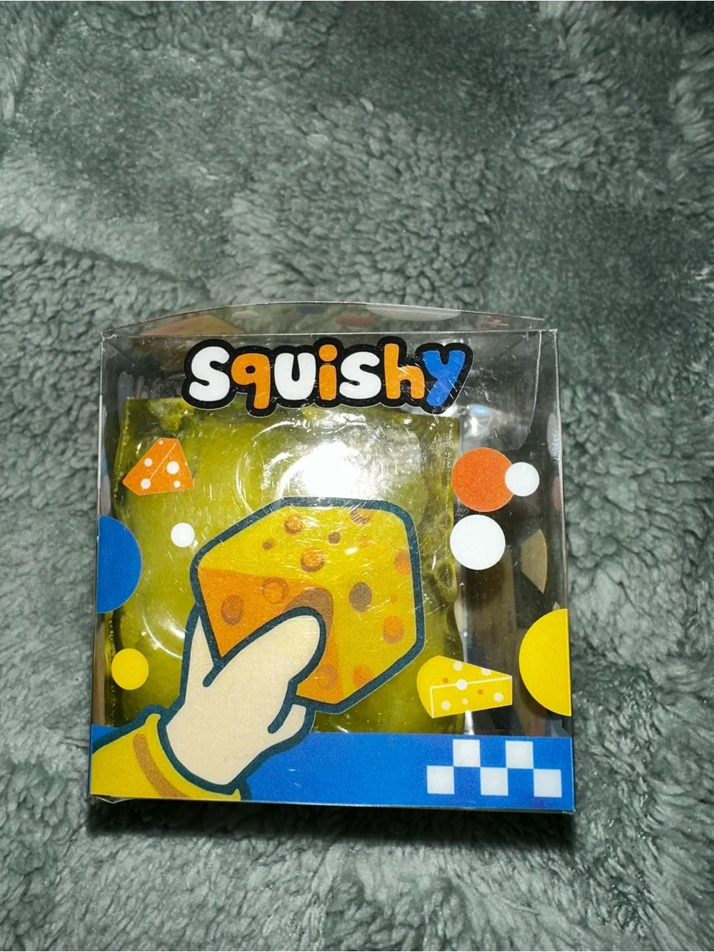 Yellow Cheese Kids Toy Squish